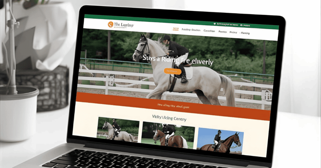 Webseiten Erstellung f&uuml;r Reitanlagen